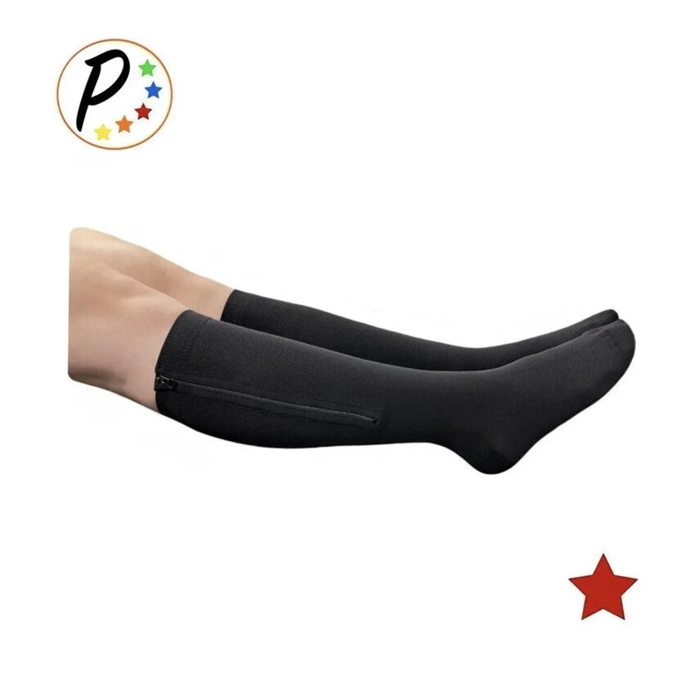 Presadee Original Closed Toe 20-30 mmHg Firm Leg Compression YKK Zipp lot of 2‌